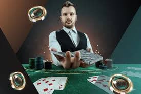 Studio Pretty Gaming dengan dealer profesional dan kamera multi-sudut